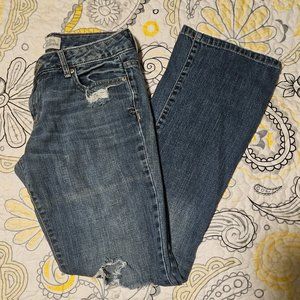 Womens Aeropostale Chelsea Bootcut Jeans - Size 3/4